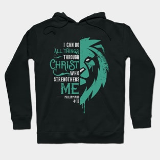 I Can Do All Things Religious Gifts for Women Christian Hoodie